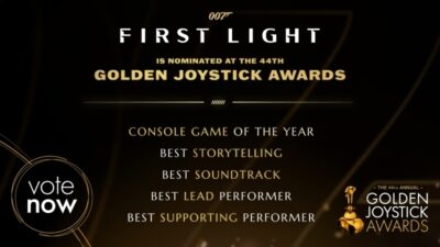 Nominace v pěti kategoriích na Golden Joystick Awards pro 007 First Light