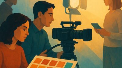 Vizuální styl ve filmu a designu: barvy, světlo a kamera