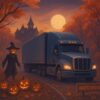 Otevřete brány tajemného Brackenreach: Halloween v Euro a American Truck Simulator AI náhledový obrázek