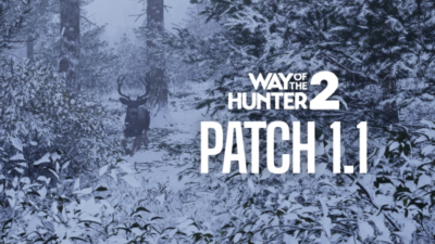 Way of the Hunter 2 vydáno: aktualizace 1.1 zpřesňuje hru a přináší nové funkce