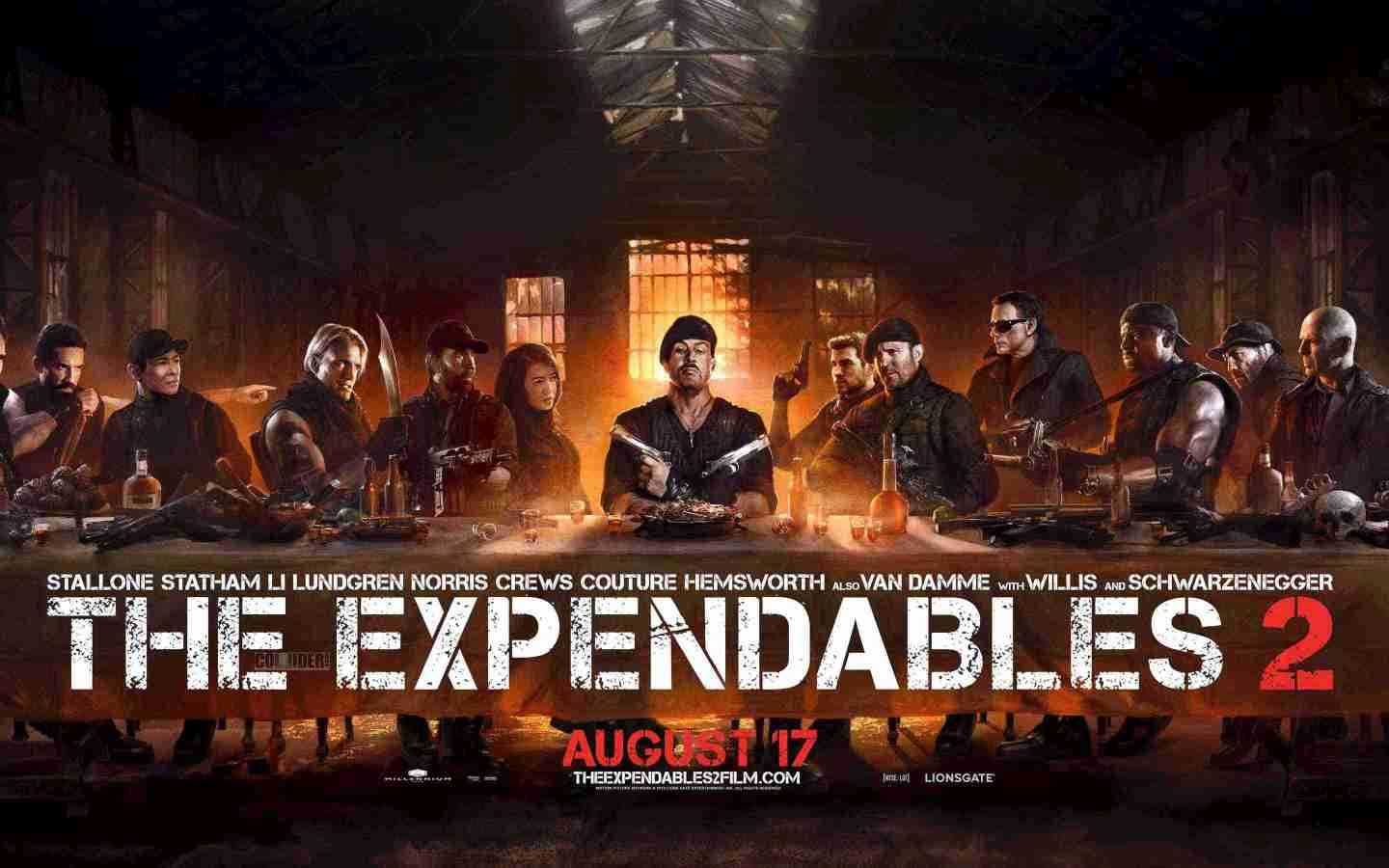 expendables 2 the last supper wide